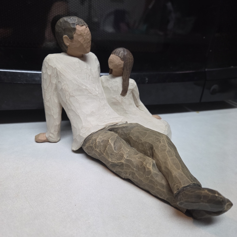Willow Tree Father And Daughter Figurine